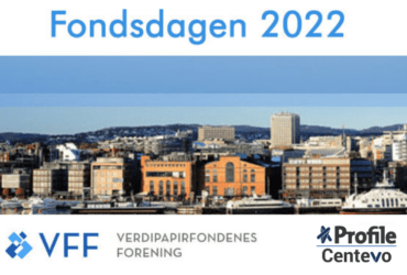 Profile Centevo sponsors Fondsdagen 2022 in Norway