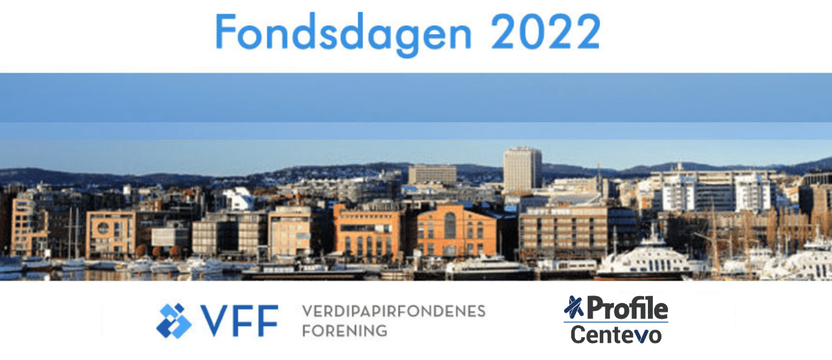 Profile Centevo sponsors Fondsdagen 2022 in Norway