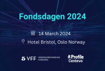 Profile Centevo sponsors Fondsdagen 2024 in Norway